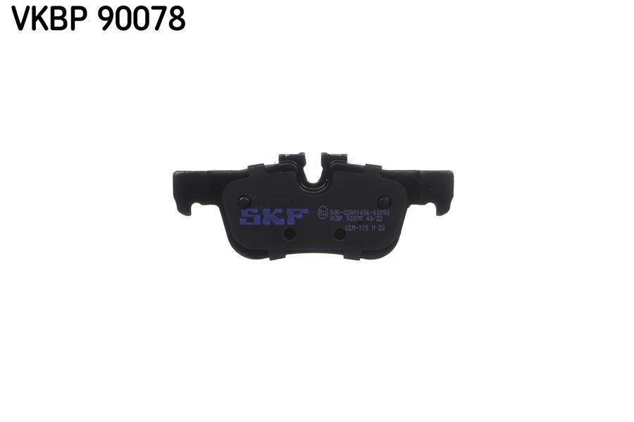 Jeu de 4 plaquettes de frein SKF ref. VKBP 90078